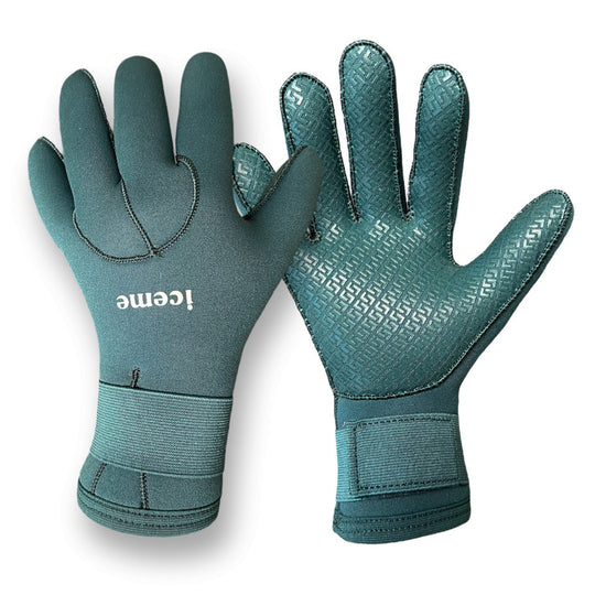Neoprene gloves 5mm - Forest green